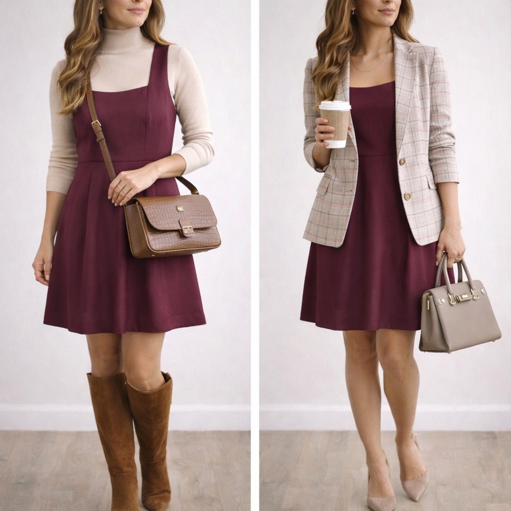 A New Day Purple Sheath Mini Dress